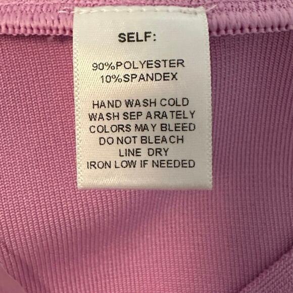 Fashion Nova Lavender Zip Front Crop Top – XL – Spaghetti Strap Bustier Style - Picture 5 of 5